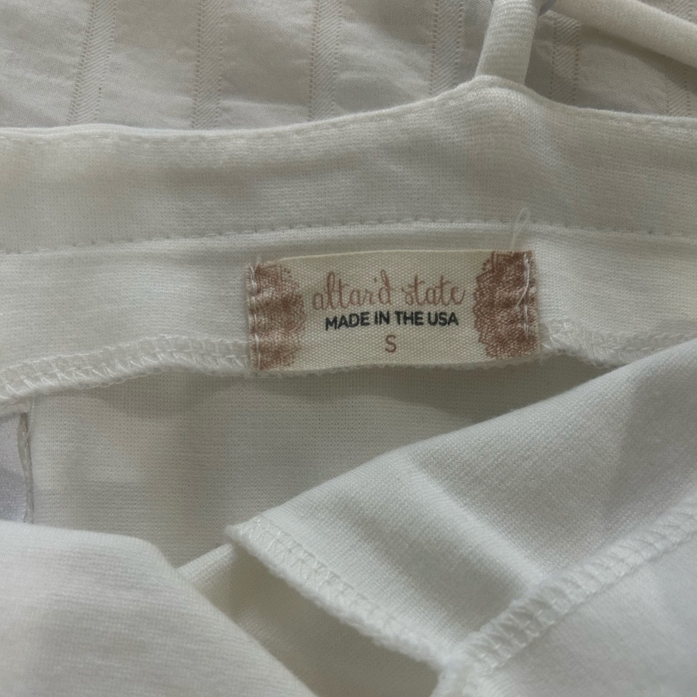 Altar'd State White Dress